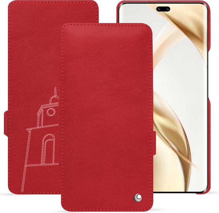 Actual product image Noreve Horizontal leather flap shell (Landvo XM200 Pro)