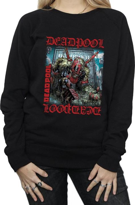 Produktbild Deadpool Here Lies Deadpool Sweatshirt (S)