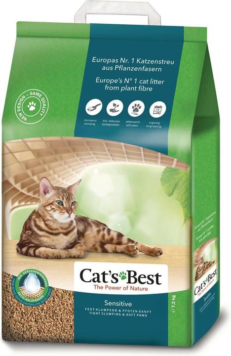 Productafbeelding Cat's Best Gevoelig 20l (Bindmiddel, 7.20 kg)