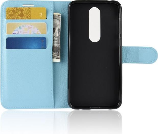 Produktbild MU Classic Litchi Leder Bookcover Series (Nokia 6.1 Plus)