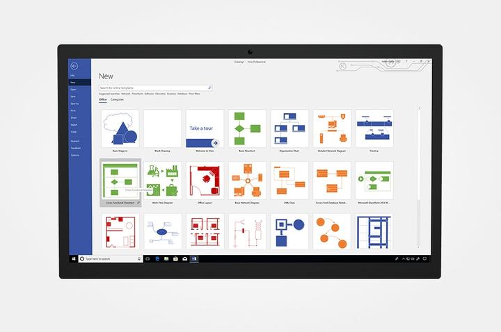 Produktbild Microsoft Visio Professional 2021 Public Key Certificate (PKC) 1 Lizenz(en) (1 User)