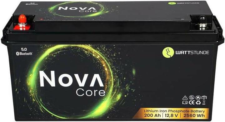 Actual product image Wattstunde Batterie NOVA Core 200 Ah LiFePO4 (12.80 V, 200 Ah)