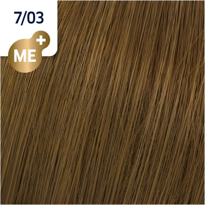 Actual product image Wella Koleston Pure Naturals (7/03 medium blonde natural-gold)