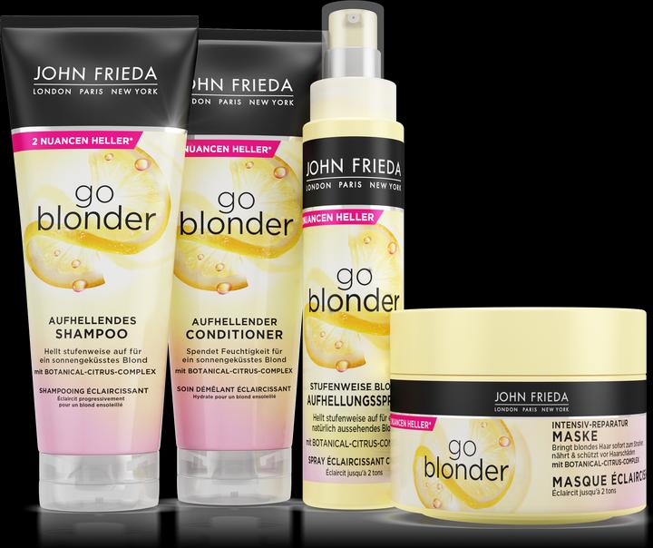 Actual product image John Frieda Sheer Blonde Go Blonder Intensive Repair Mask (250 ml)