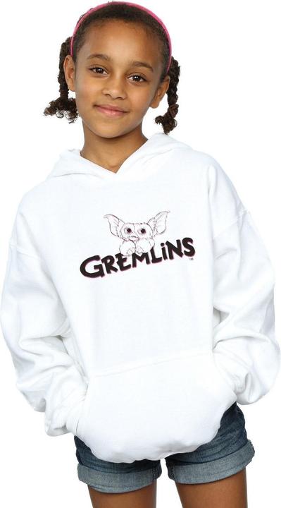 Actual product image Gremlins Girls Logo Line Hoodie (140, 146)