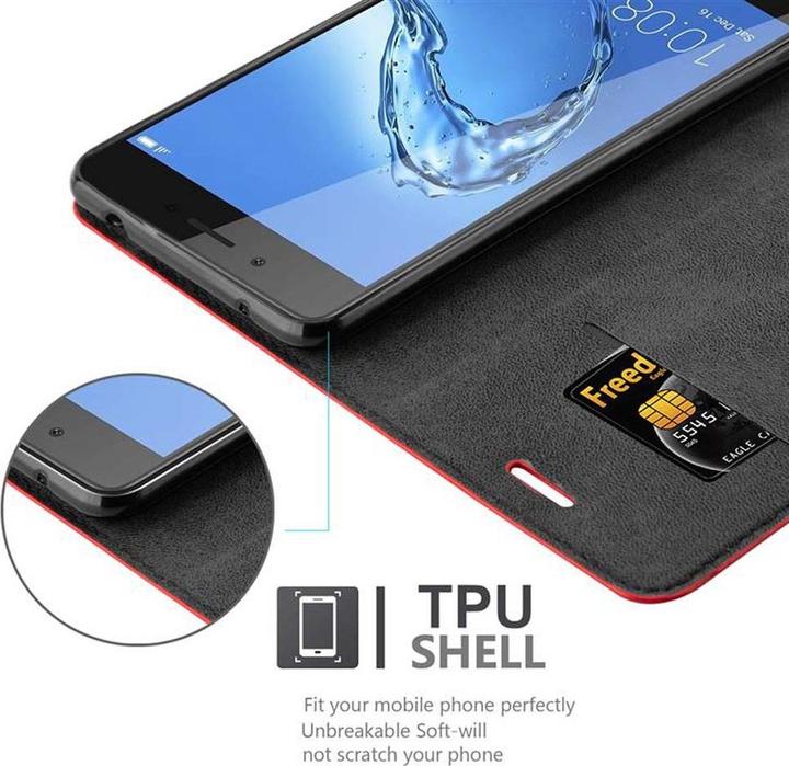 Produktbild Cadorabo Book Invisible Magnet Cover (Honor 6C)