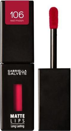 Gabriella Salvete Matte Lips - Liquid Lipstick 4 ml 106 Red Moon (106 Red Moon)