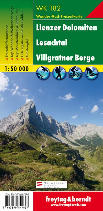Image du produit Dolomites de Lienz - Vallée de Lesach - Vallée de Villgrat 50000