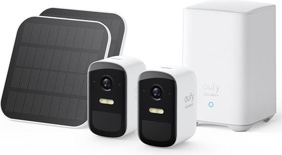 Productafbeelding eufy 1080p Auflösung, integriertes Solarpanel, inkl. HomeBase S380 Solar 2C Cam