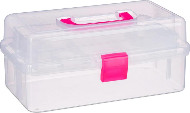Image du produit Relaxdays Boîte en transparente (33 x 19.5 x 14 cm)