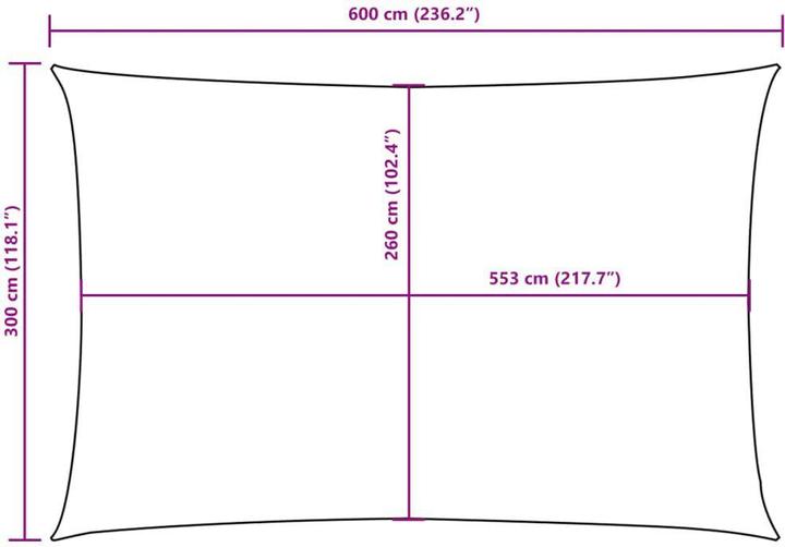 Immagine prodotto VidaXL Nezhatok (300 x 600 cm)