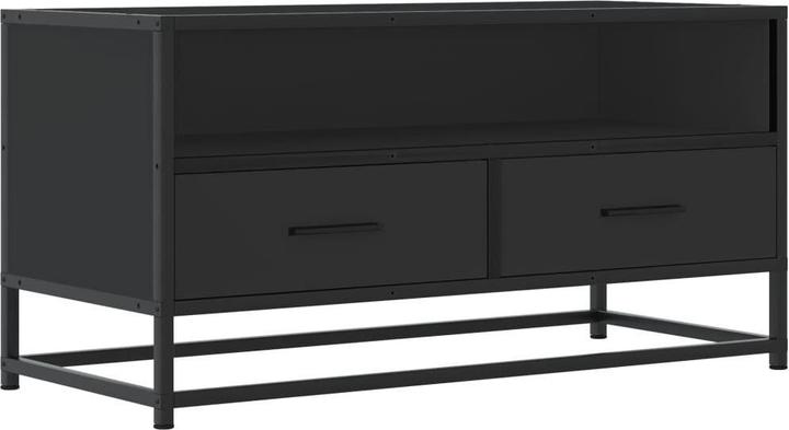 Image du produit VidaXL Armoire TV Lowboard Meuble TV Métal dérivé du bois (80 x 34.5 x 40 cm)