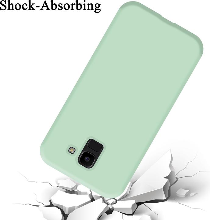 Immagine prodotto Cadorabo Copertura della cassa del silicone liquido TPU (Samsung Galaxy J6 (2018))