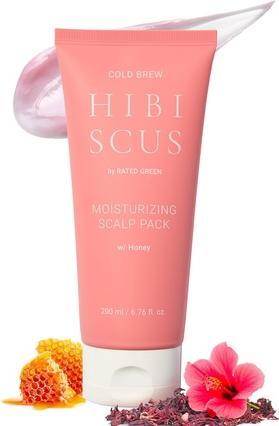 Actual product image Rated Green Cold Brew Hibiscus Moisturizing Scalp Pack (200 ml)