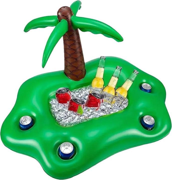 Produktbild Splash & Fun Aufblasbare Pool Getränkehalter Palme