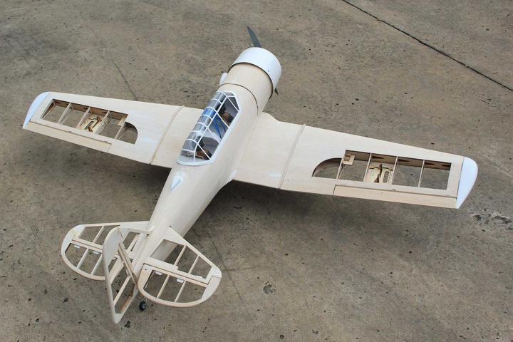 Actual product image Seagull Models SG-Models ) AT-6 Texan 62,9" Master Scale Kit wooden kit (Warbird)