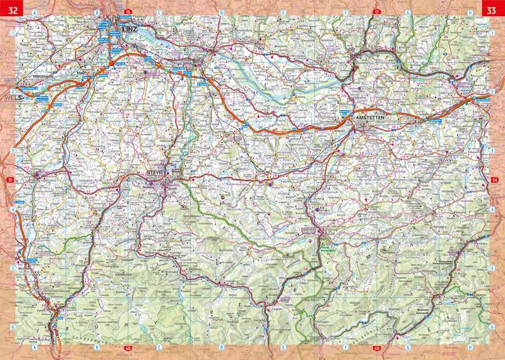 Produktbild Österreich, Autoatlas 1:200.000, freytag & berndt (Italienisch, freytag & berndt, 2022)