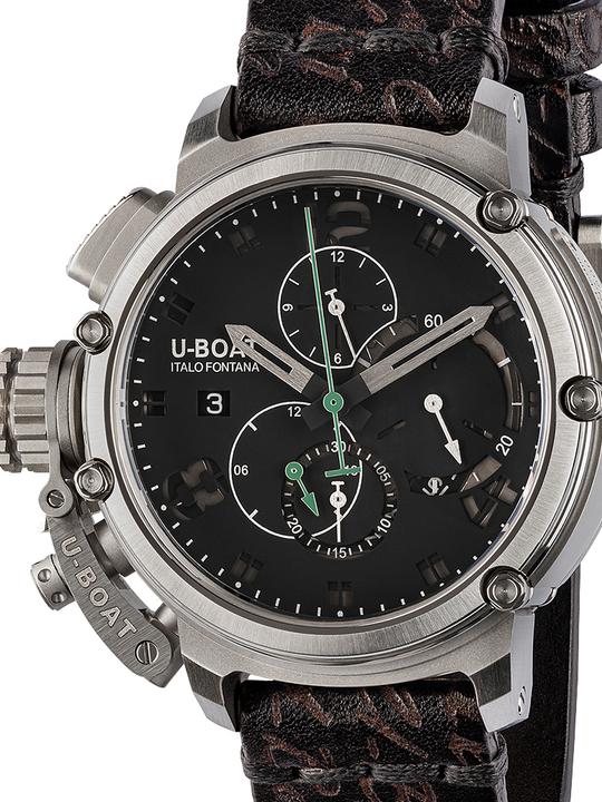 Produktbild U-Boat 8528 Chimera Chronograph Automatik SS 46mm 10ATM (Chronograph, 46 mm)