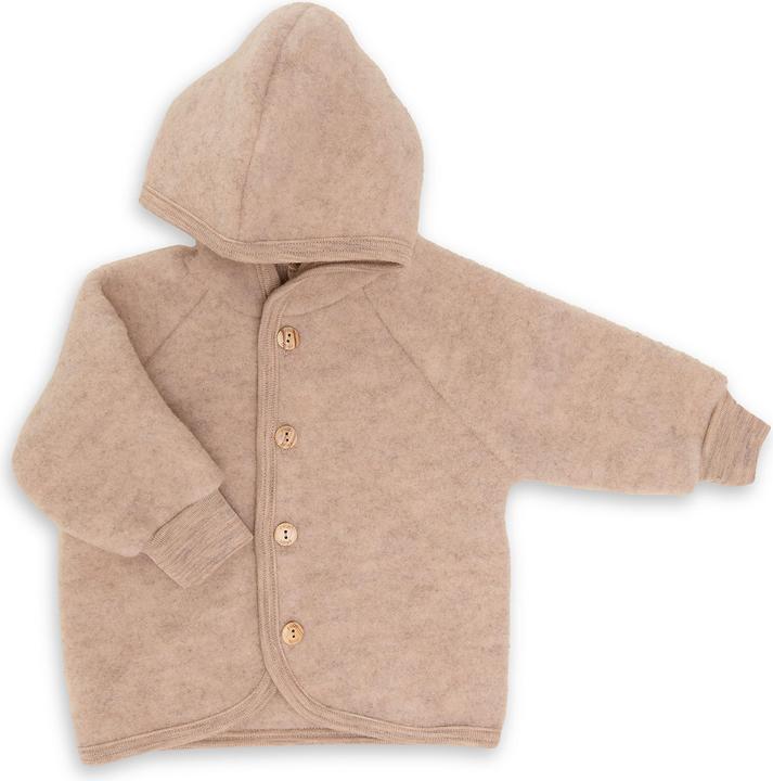 Image du produit Engel Veste à capuche pour enfants avec boutons en bois (50, 51, 52, 53, 54, 55, 56)