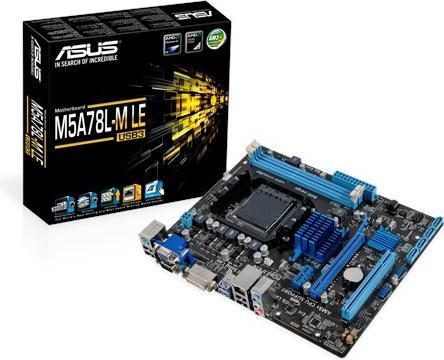Produktbild ASUS M5A78L-M LE/USB3 AM3+ 760G MAT (AMD 760G, mATX)