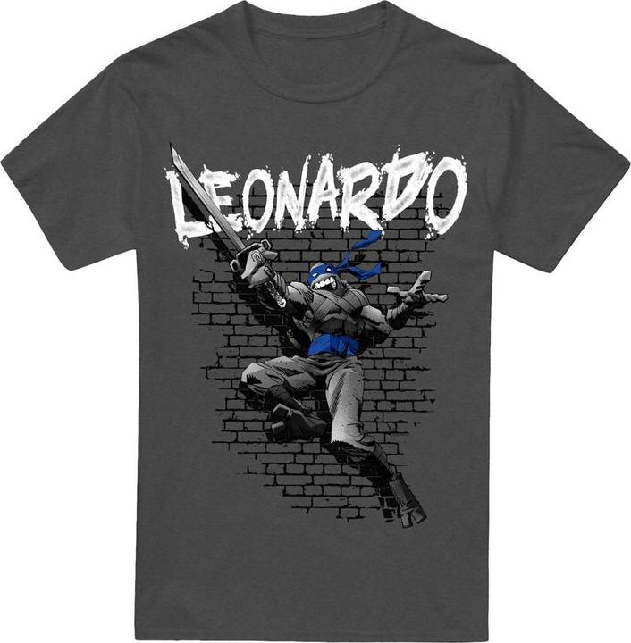 Actual product image Teenage Mutant NT Unisex Adult Leonardo T-Shirt (XL)