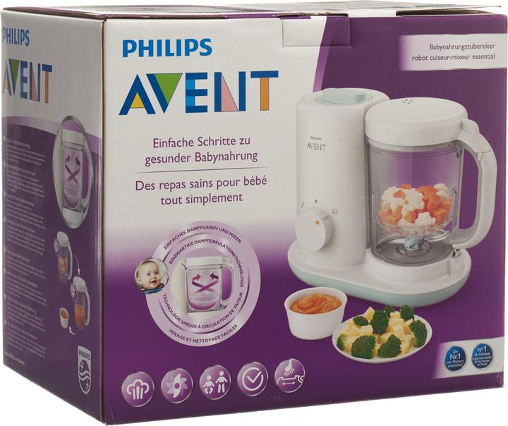 Actual product image Philips Avent 2 in 1 effective baby food steam cooker and blender