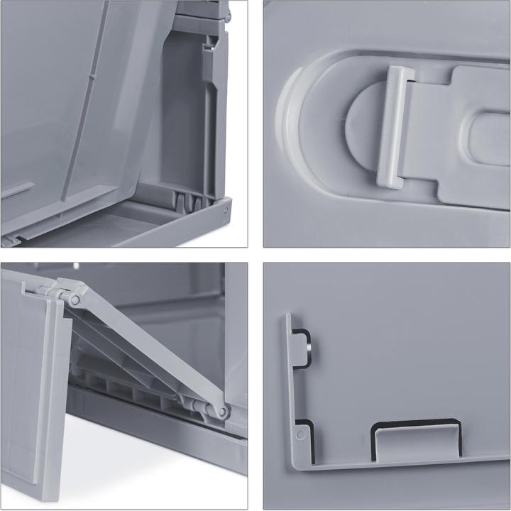 Actual product image Relaxdays Transport box (58.5 x 39.5 x 32.5 cm, 60 l)