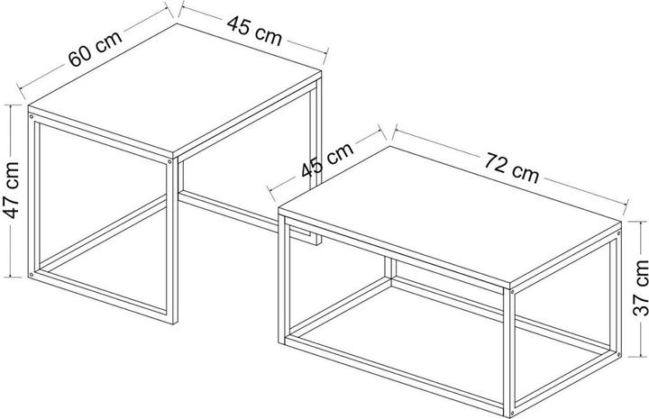 Produktbild En.Casa Aabenraa (37 x 72 x 45 cm)