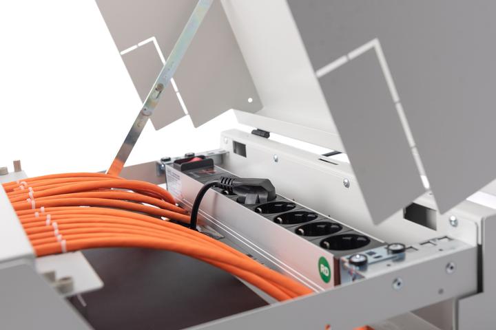 Produktbild Digitus CAT 7 S-FTP Installationskabel, 1200 MHz B2ca (EN 50575), AWG 23/1, 1000 m Trommel, Simplex, Farbe O (S/FTP, CAT7, 1000 m)
