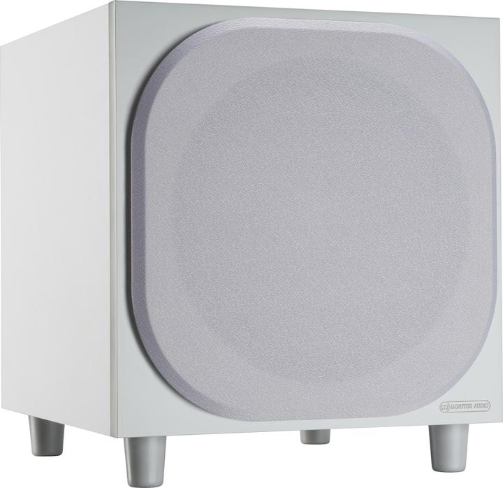Monitor Audio Subwoofer Bronze W10 Weiss (1 Stk., 220 W)