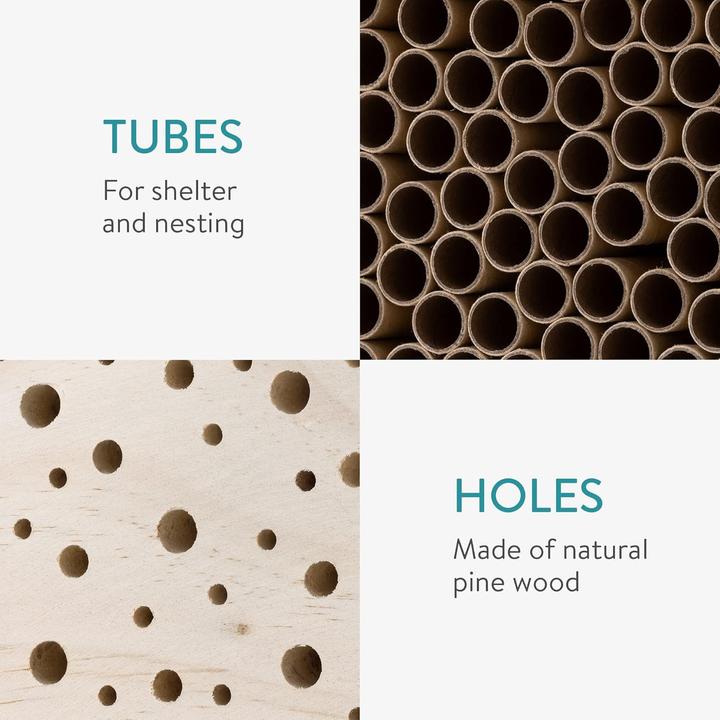 Produktbild Navaris Insektenhotel (Marienkäfer, Biene, Schmetterlinge)