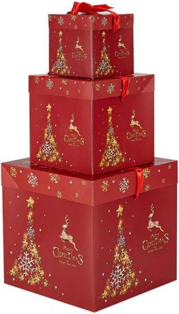 Immagine prodotto MU Style Scatole regalo della serie Cold per Natale (set di 3) (Scatola da regalo, 3 x)