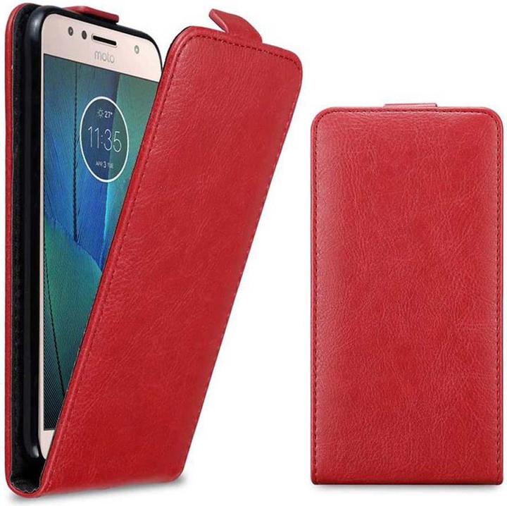 Actual product image Cadorabo Flip like Invisible Cover (Motorola Moto G5S Plus)
