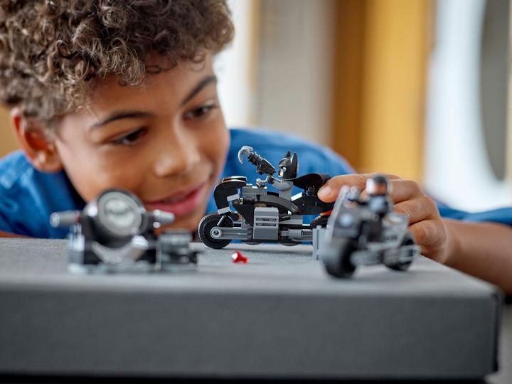 Actual product image LEGO Batman and Selina Kyle: chase on the motorcycle (76179, LEGO DC)