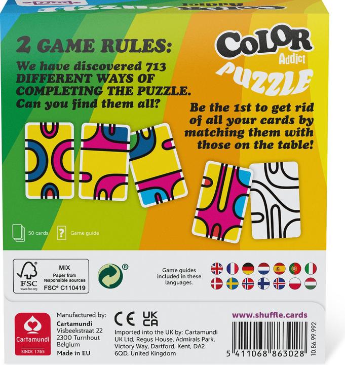 Image du produit APS Color Addict Puzzle (Multilingue)