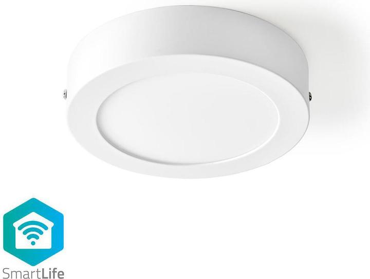 Produktbild Nedis SmartLife - WLAN Deckenleuchte - Kaltweiss/Warmweiss - Sprachsteuerung - Integriert in die Ned (800 lm)