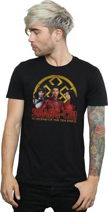 Produktbild ShangChi And The Legend Of The Ten Rings Group Logo Emblem TShirt (3XL)