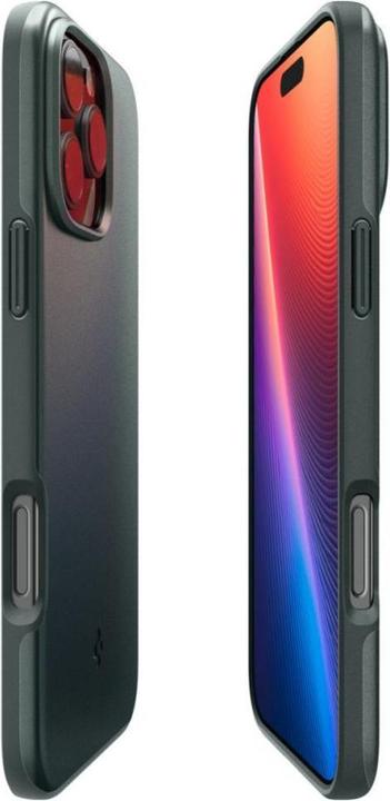 Actual product image Spigen Thin Fit Mag iPhone 16 Pro Max Magsafe zielony/abyss green ACS07981 (Apple iPhone 16 Pro Max)