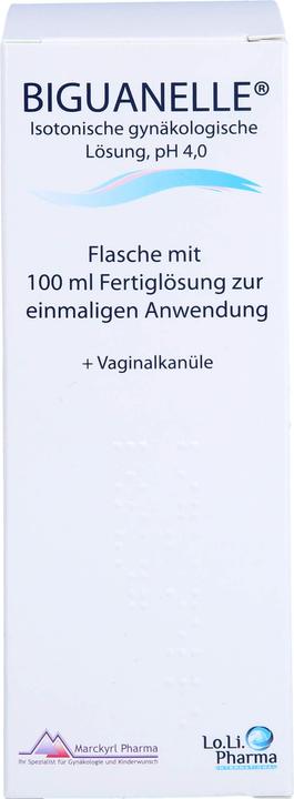 Actual product image Lo.Li.Pharma Biguanelle, 100 ml solution (100 ml, Intimate washing lotion)