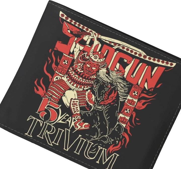 Actual product image Trivium Shogun Logo Wallet