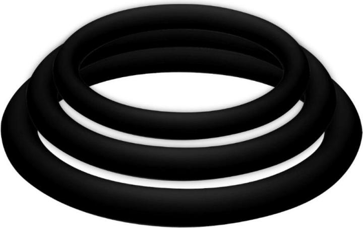 Joydivision POTENZplus Anneau pénien transp. Set de 3 pièces (4.50 cm)