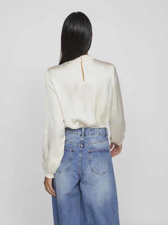 Actual product image Vila High Neck Top with Long Sleeves (38)