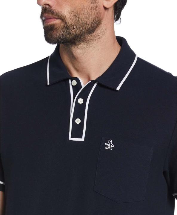 Actual product image Original Penguin Mens Earl Cotton Pique Polo Shirt (XL)