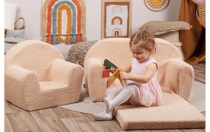 Produktbild Knorrtoys Kindersessel - "Soft plush beige" (Kindersessel)