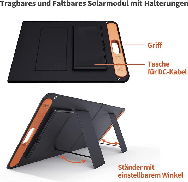 Image du produit Jackery SolarSaga (100 W, 4.69 kg)