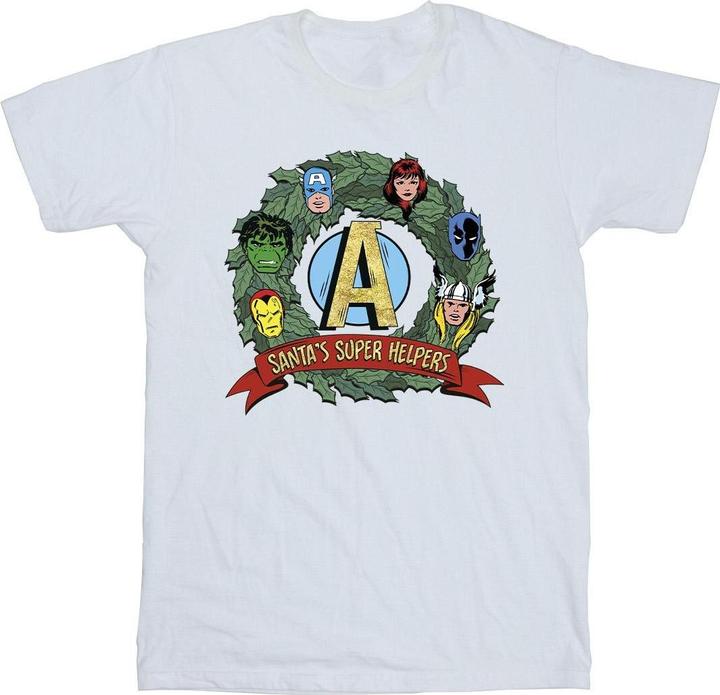 Actual product image Mens Santa's Super Helpers T-Shirt (3XL)