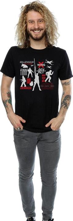 Produktbild Star Wars The Last Jedi Rebellion Silhouettes TShirt (3XL)
