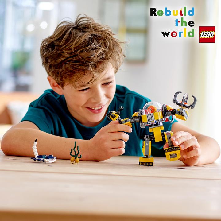 Actual product image LEGO Underwater Robot (31090, LEGO Creator 3-in-1)