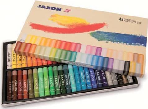Jaxon Oil crayons 48s (Multicoloured, 48 x)