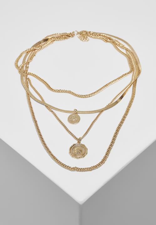 Image du produit Urban Classics Collier à superposition plate (70% de fer, 30% de zinc)